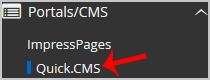 How to Install Quick.CMS via Softaculous in cPanel? - Quick.CMS softaculous