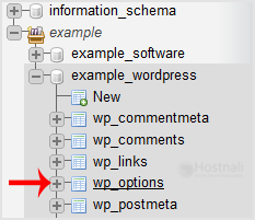 How to edit database table via phpMyAdmin in cPanel? - phpmyadmin db list2