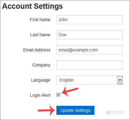 How to Enable or Disable the SolusVM VPS Login Alert? - solsuvm login alert enable disable