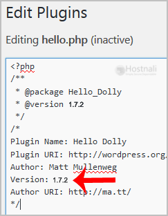 How to Forcefully Update a Plugin in WordPress? - wp plugin edit hellodolly version