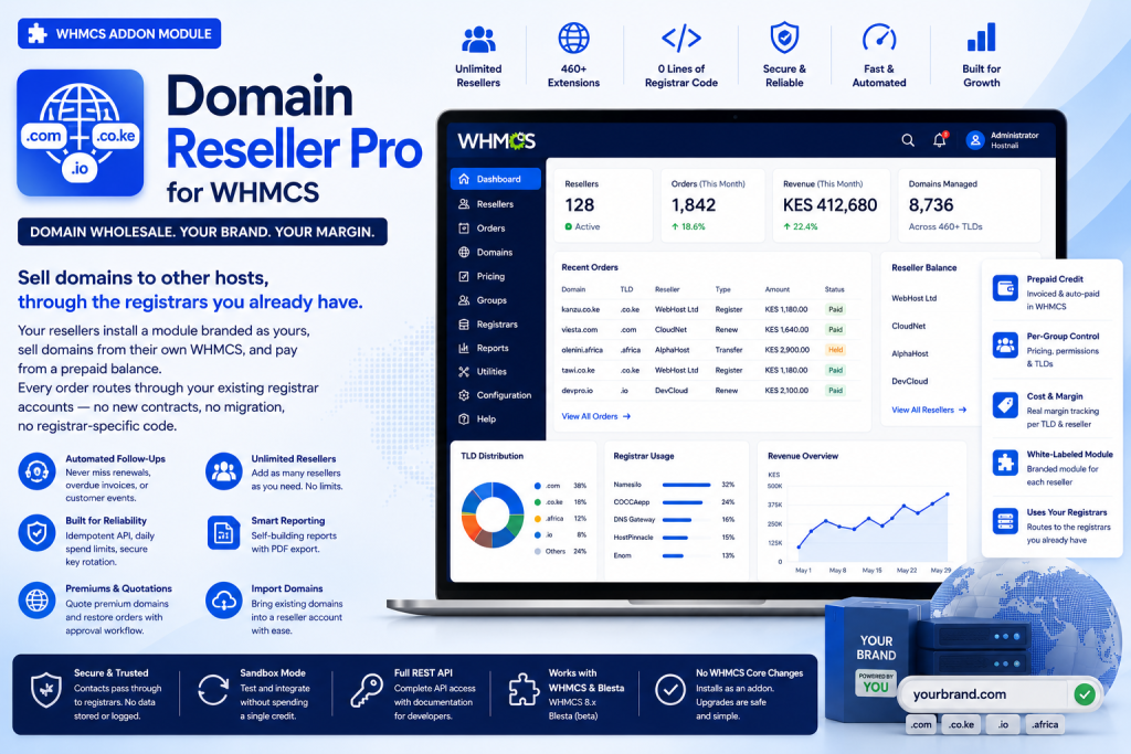 WHMCS Domain Reseller Module